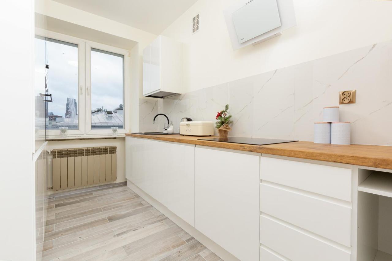 City Center Apartment Elektoralna By Noclegi Renters Warszawa Exteriör bild